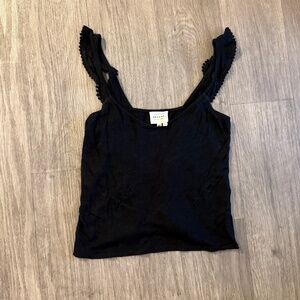 Sezane Linen Tank Top